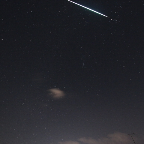 12/14 ふたご座流星群