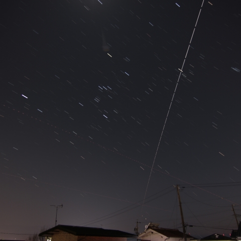 金井飛行士搭乗　ISS　3/25