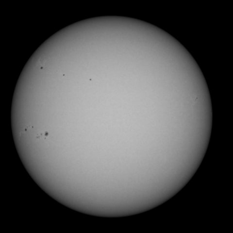 5/31 太陽　黒点