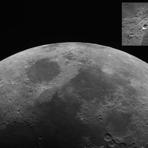 月面（危機の海とプロクルス）