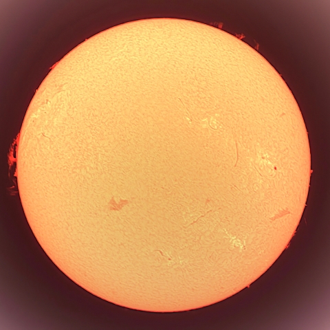 太陽面（3月3日）