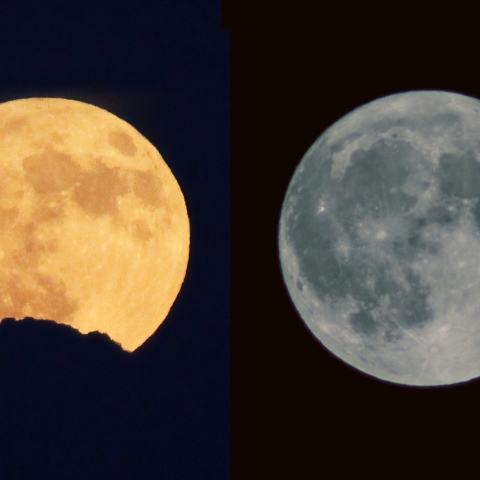 満月（月齢14.9）