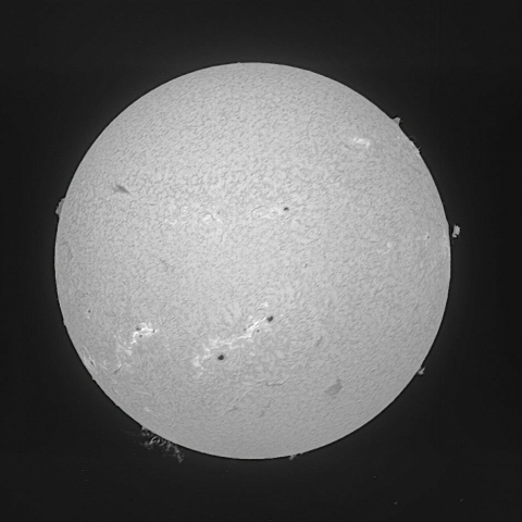 太陽面（8月21日）