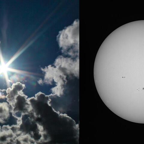 太陽黒点（8月26日）