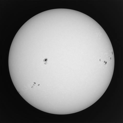 太陽黒点（10月7日）