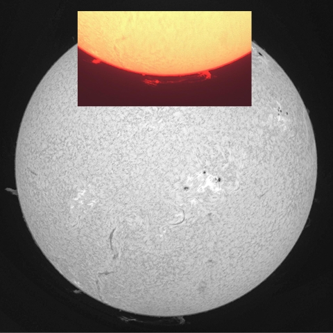 太陽面（10月14日）