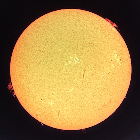 太陽面（10月17日）