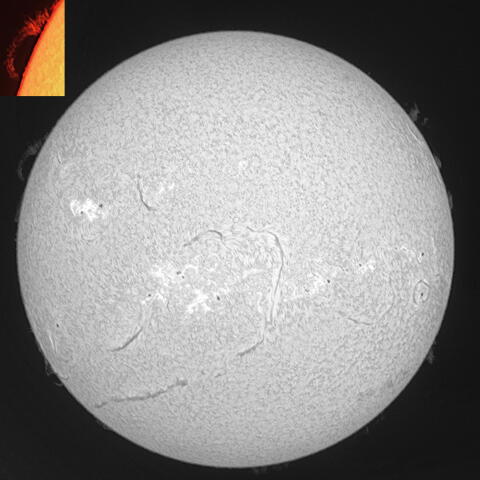 太陽面（1月5日）