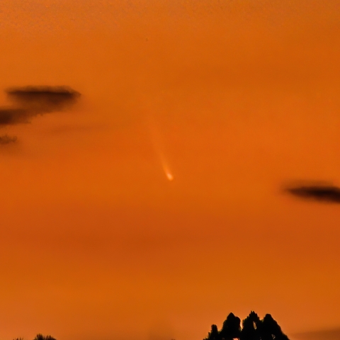 夕空のアトラス彗星 (C/2024 G3) 