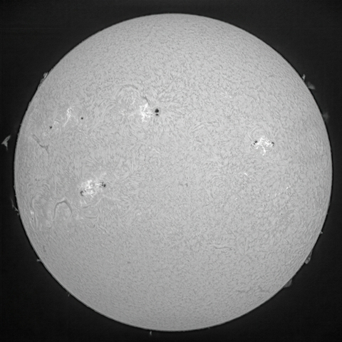 太陽面（1月18日）