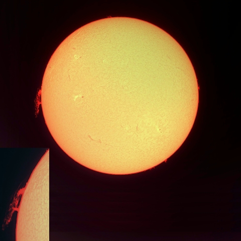 太陽面（3月10日）