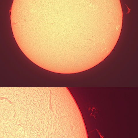 太陽面（3月25日）