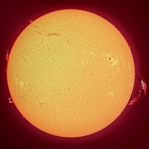 太陽面 （6月20日）