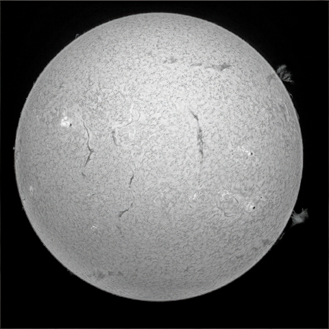 太陽面 （6月27日）