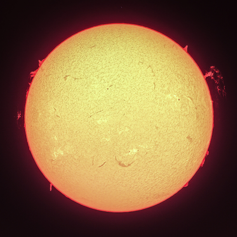 太陽面（7月3日）