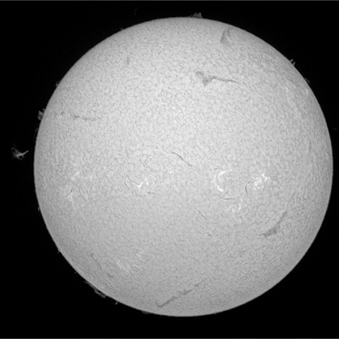 太陽面（8月18日）