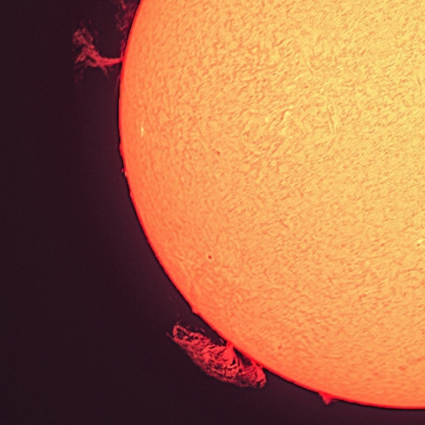 太陽面（8月20日）