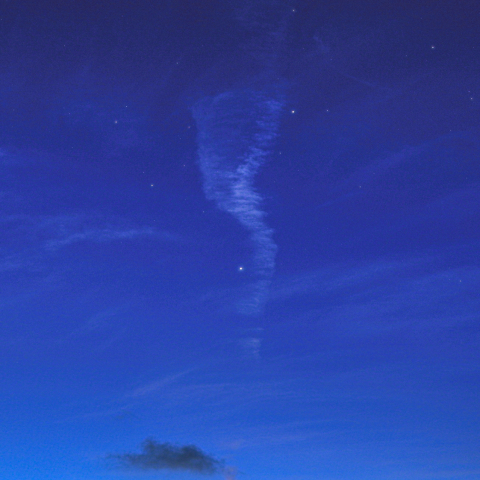 夜明けの3惑星