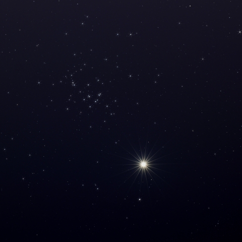 金星とプレセペ