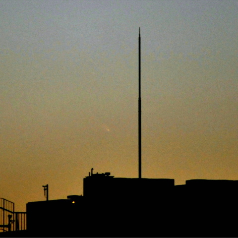 近日点通過当日のパンスターズ彗星