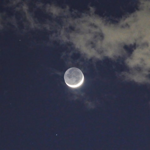 三日月（月齢2.5）