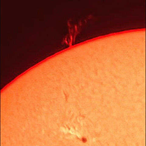 太陽面（4月16日）