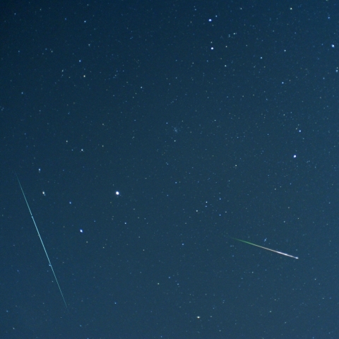 しし座流星群と人工天体