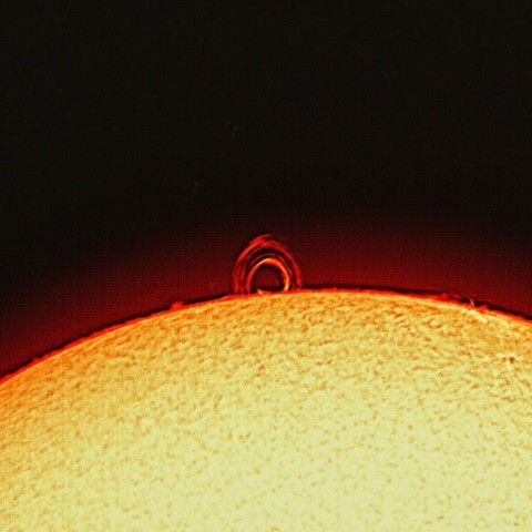 9月11日のプロミネンス