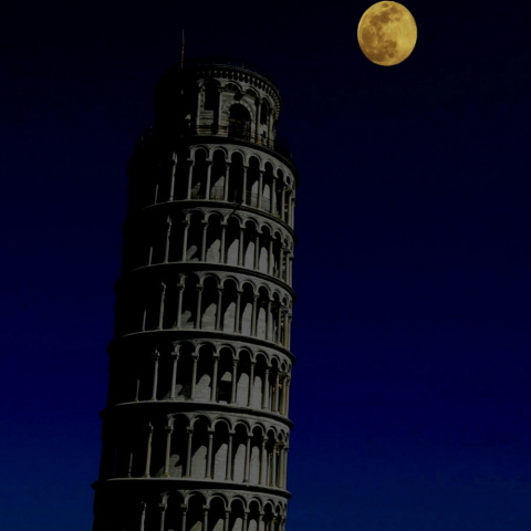 ガリレオが見た月