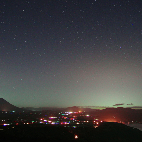 羊蹄山とぎょしゃ座