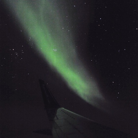 オーロラの中の昴