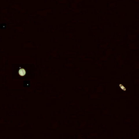 木星と土星の接近