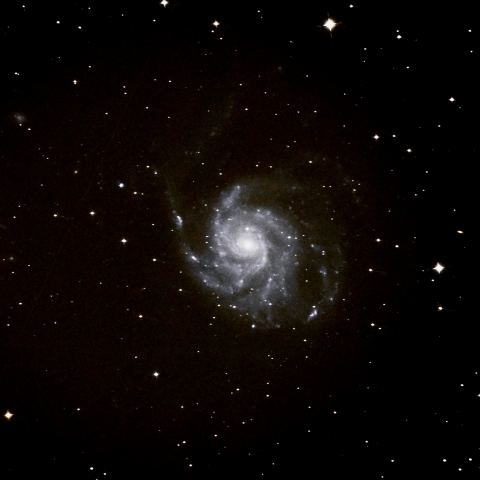 M101回転花火銀河