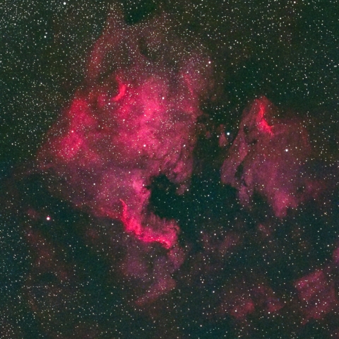 北アメリカ星雲（NGC7000）