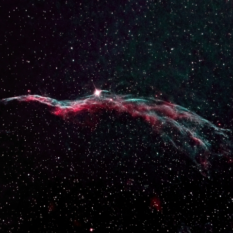 魔女のほうき星雲（NGC6960）