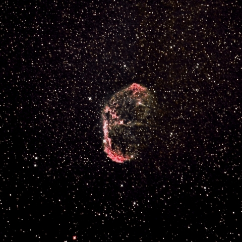 三日月星雲（NGC6888）