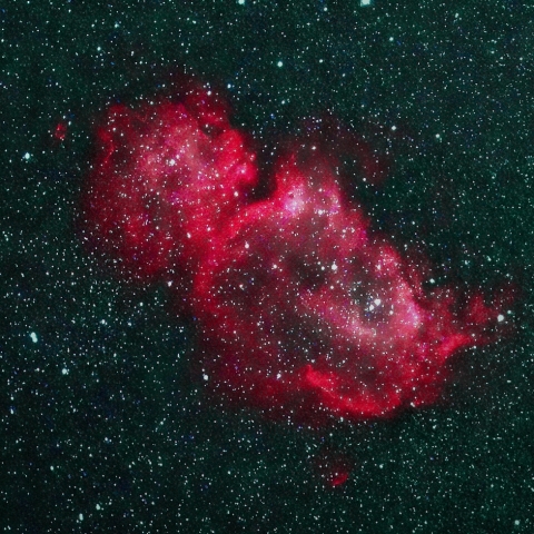 胎児星雲（IC1848）