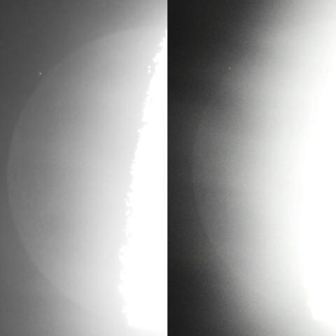 雲中の準惑星ケレス食