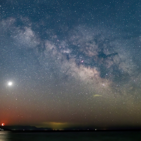 月、金星、火星