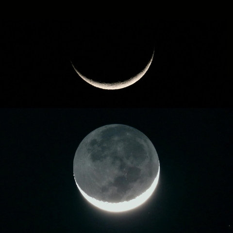 月（春一番が吹いた日）