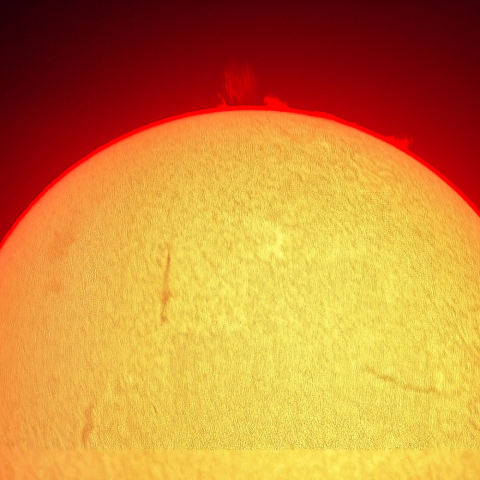 太陽面（4月7日）