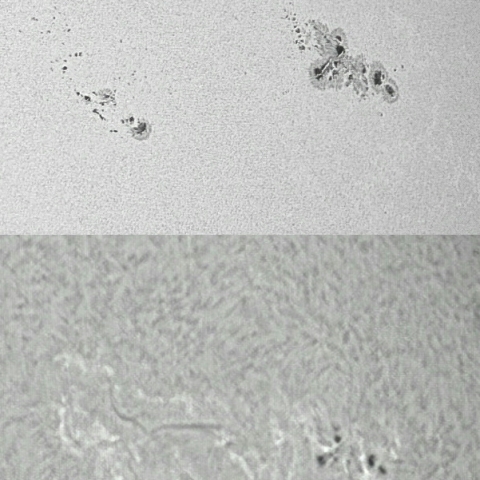 太陽面（5月23日 ）
