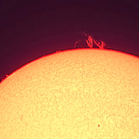 太陽面（8月9日）