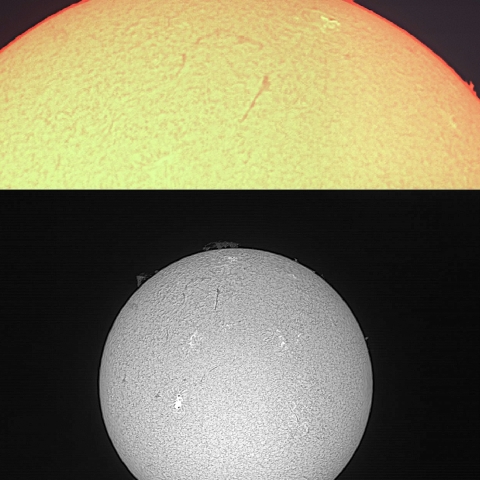 太陽面（8月22日）