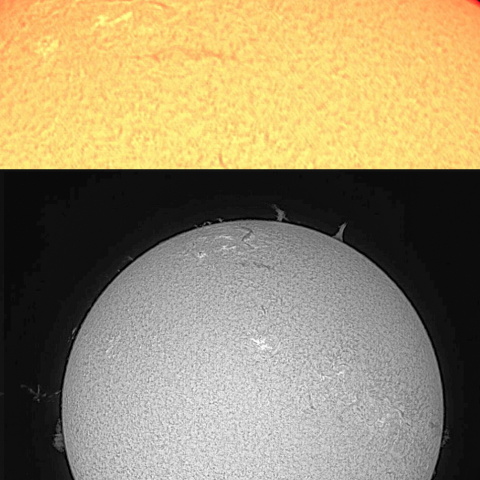 太陽面　（10月22日）
