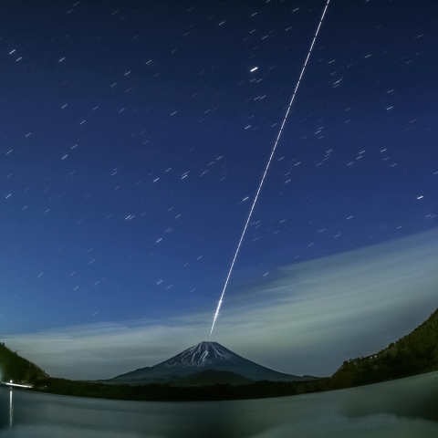 ISS、富士山頂に向かうⅡ