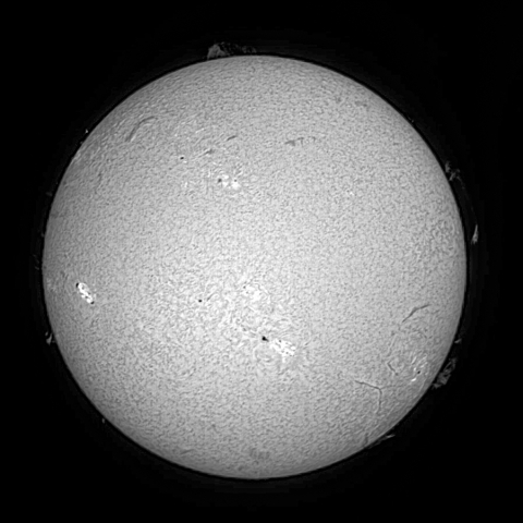 太陽面（12月15日）