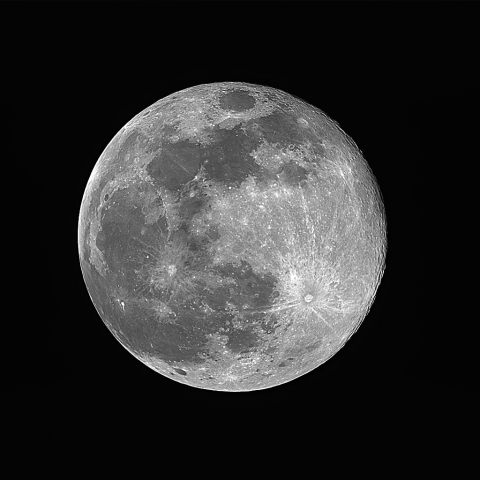 今年最初の満月