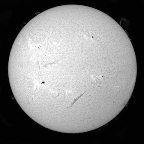 太陽面（１月１７日）