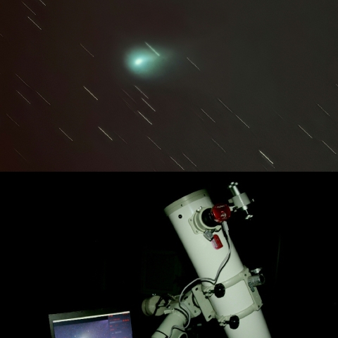 ZTF彗星観望風景